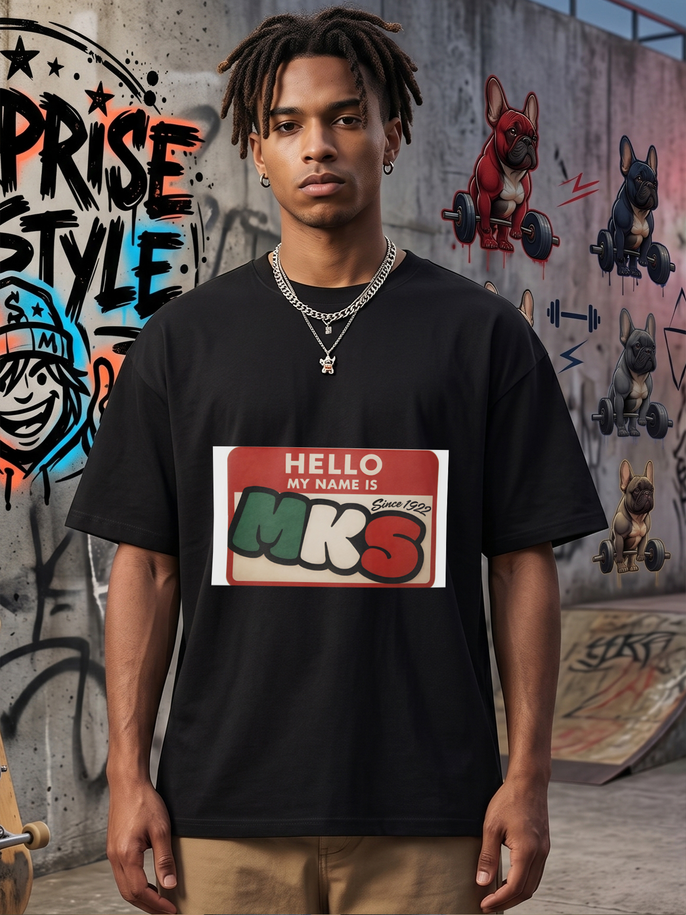 Men's Printed T-Shirt Hello My Name Is Mrs Since 1922 Retro Style Graphic Tee Casual Round Neck Lightweight Breathable Summer Short Sleeve T-Shirt for Adults Unisex Fashion Statement Wear for Daily Outings and Casual Events