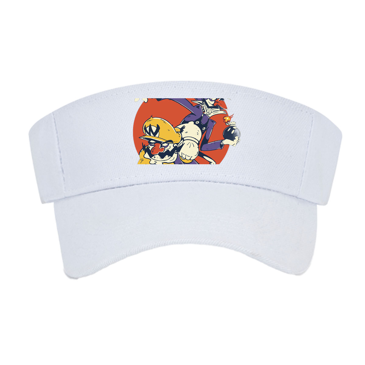 Wario and Waluigi in Action Pose -  Visor cap