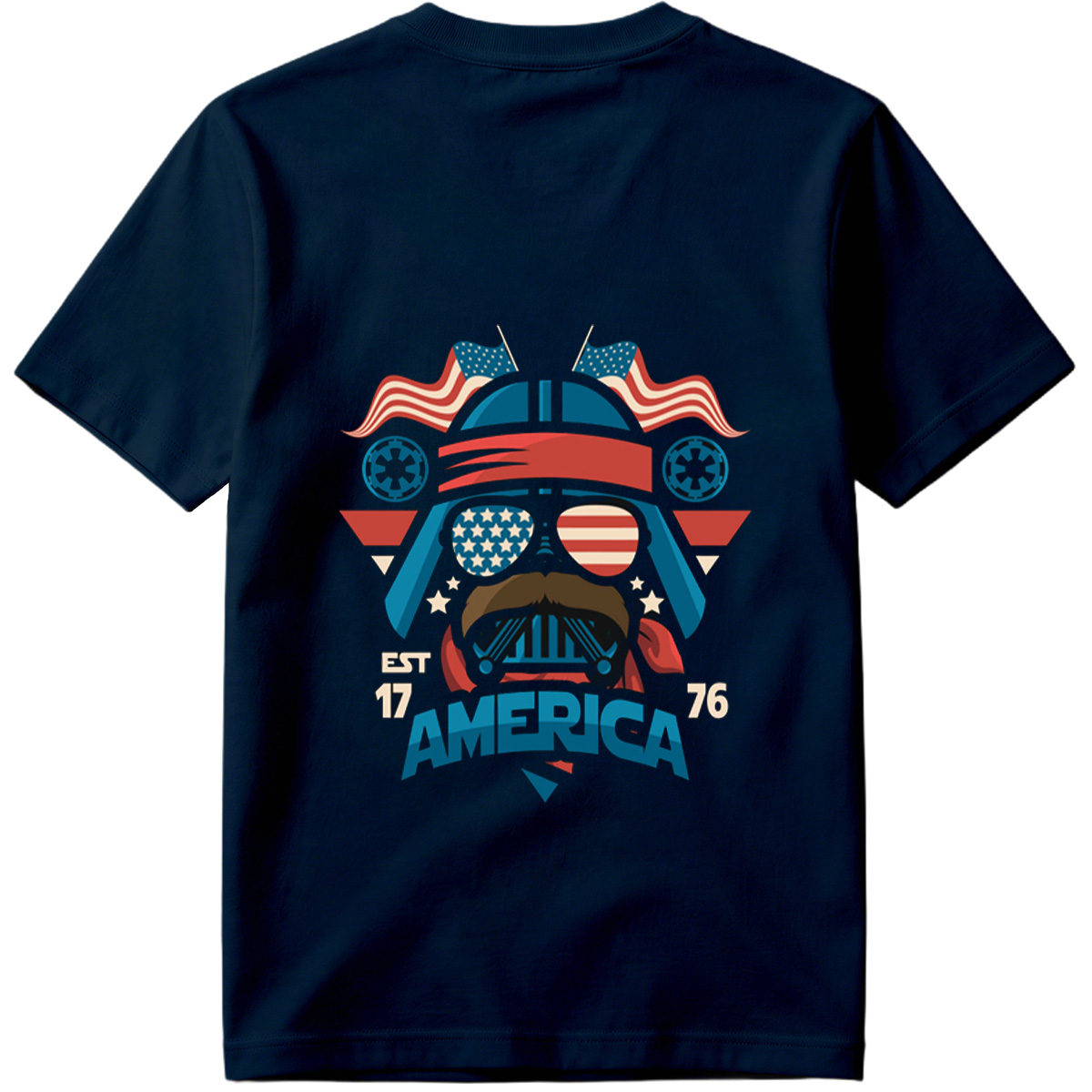 Star Wars Darth Vader America 76 - Tee
