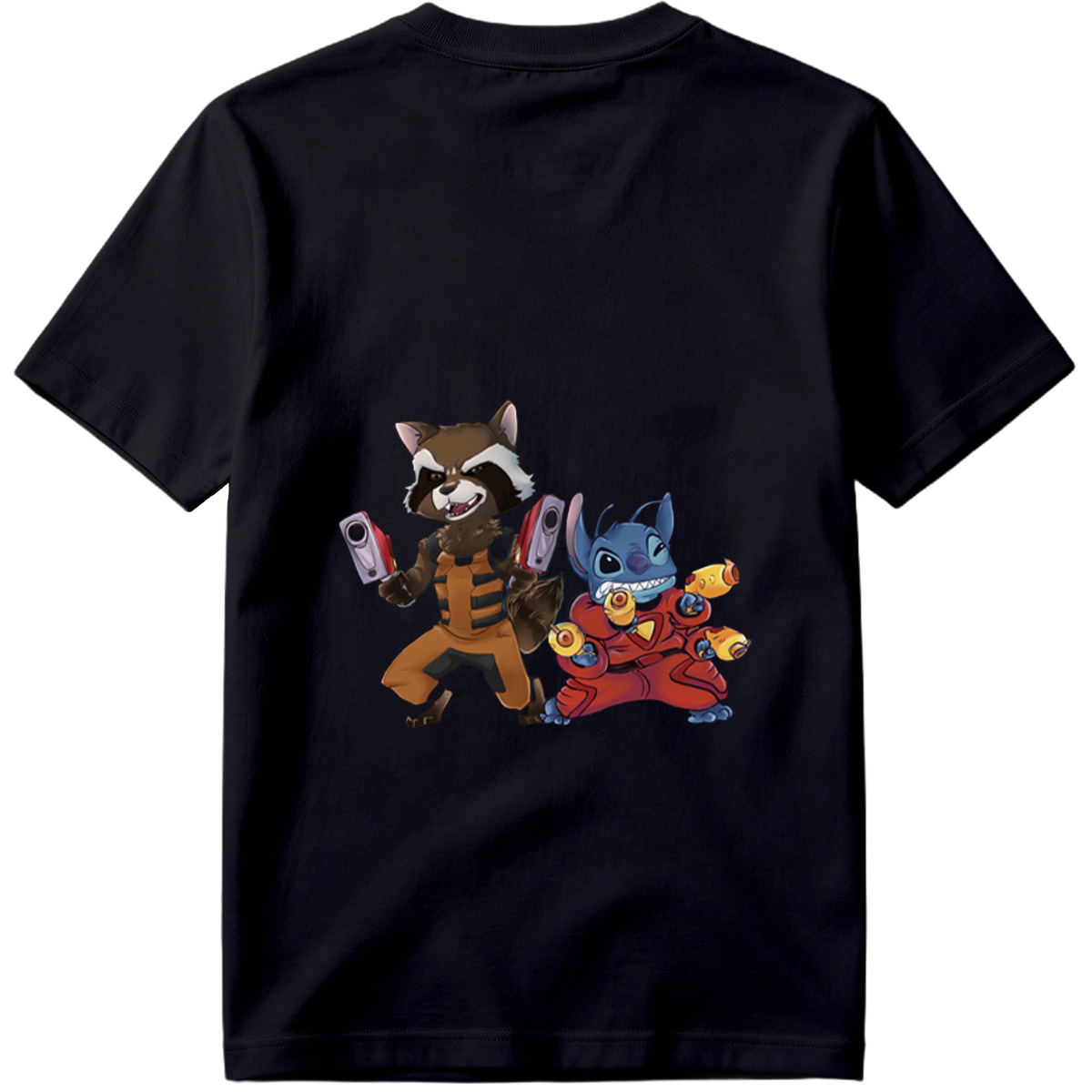 Rocket Raccoon and Stitch - Tee