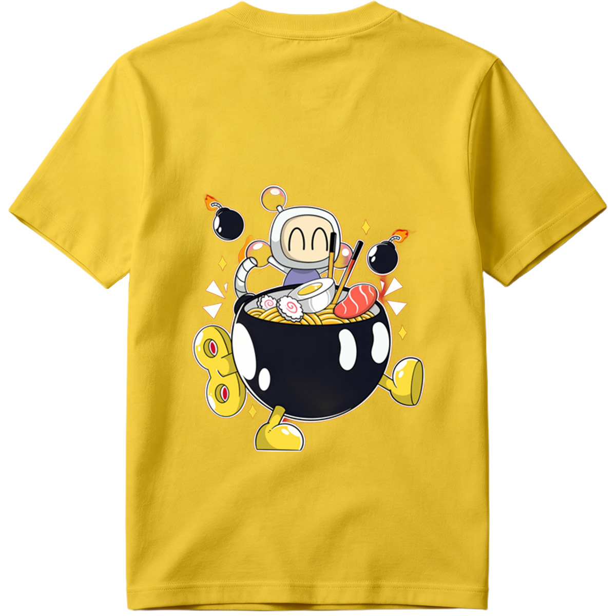 Bomberman and Ramen Bowl Adventure - Tee