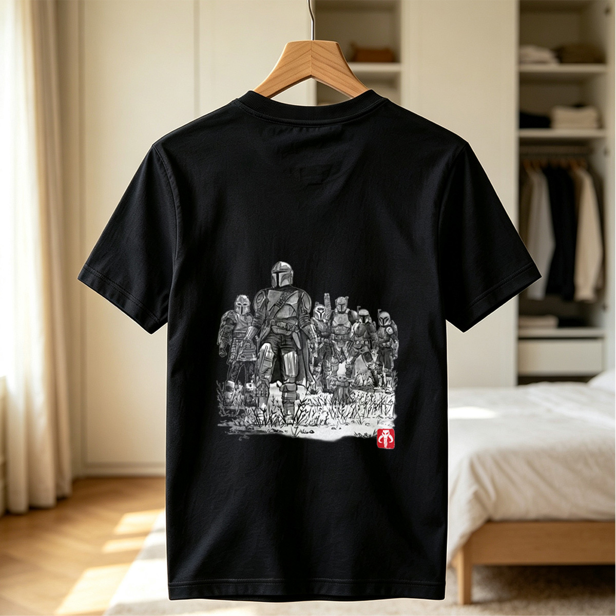 Mandalorian Clan with The Child - Tee