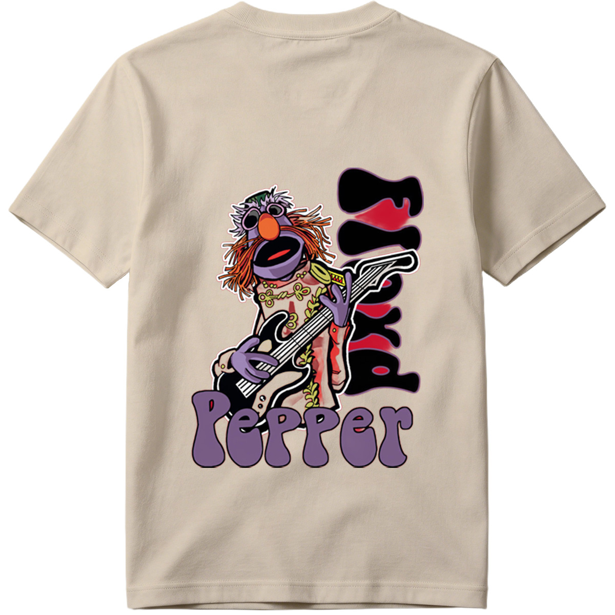 Animal from The Muppets Playing Guitar with 