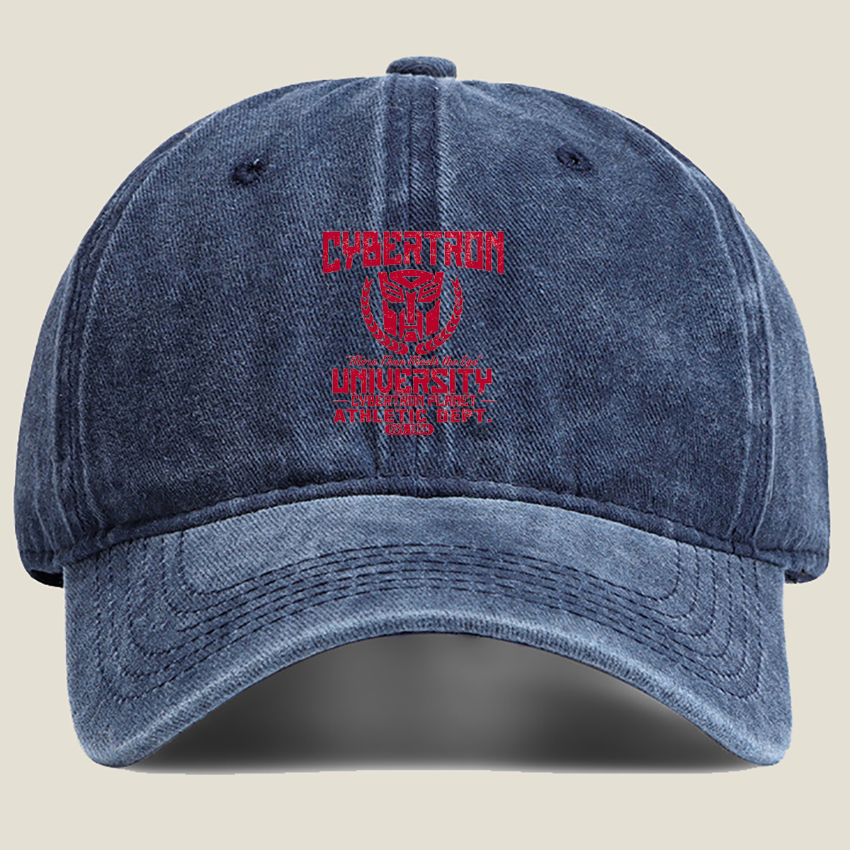 Cybertron University Athletic Dept. - Transformers - Washed Denim - Baseball Cap