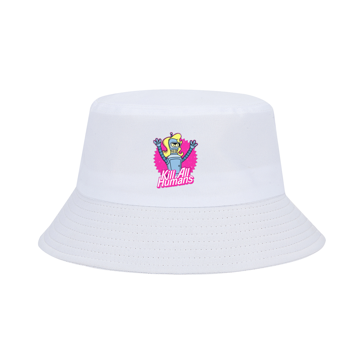 Futurama Bender Kill All Humans - Fisherman's Hat