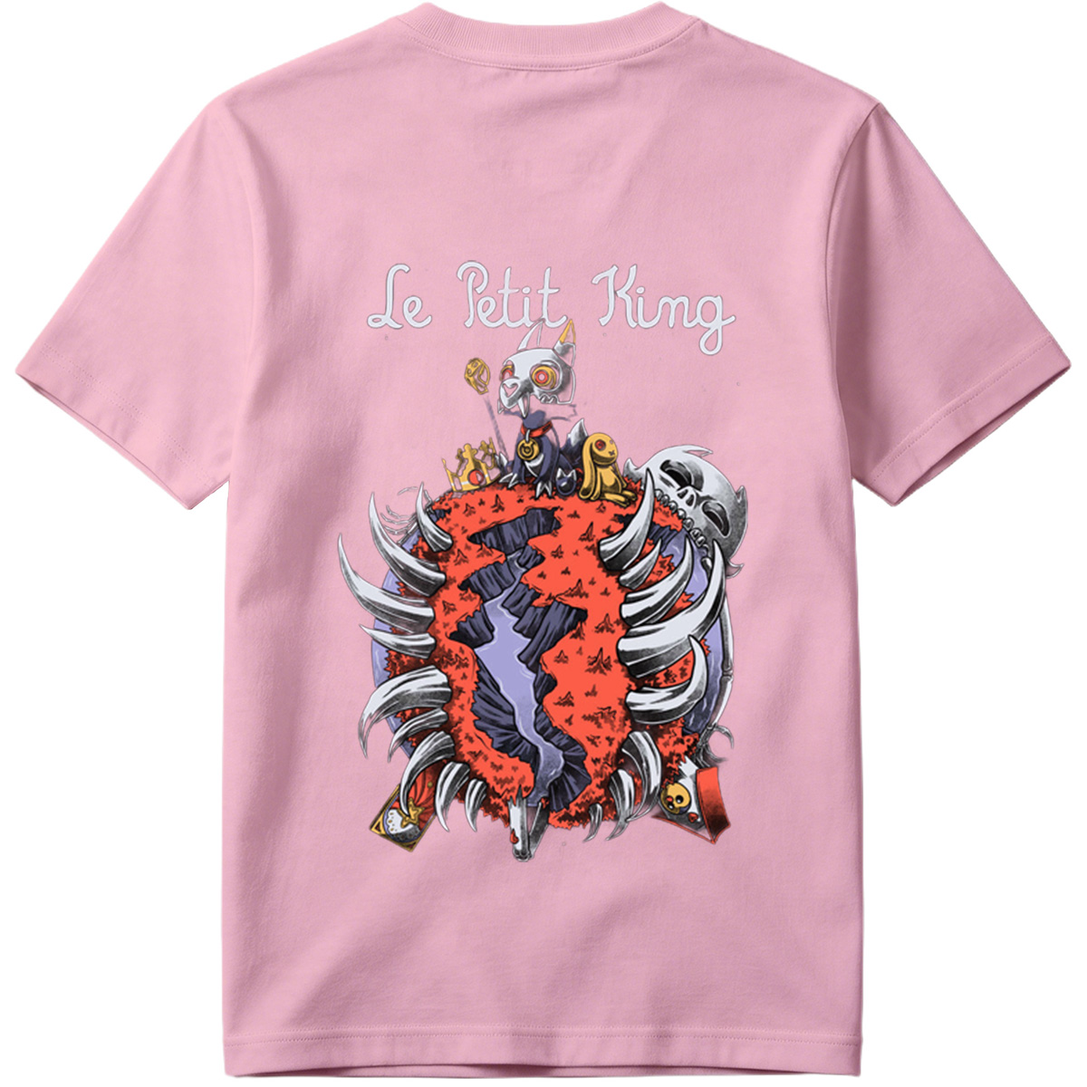 Le Petit King: The Skeletal Cat King and His Kingdom - Tee