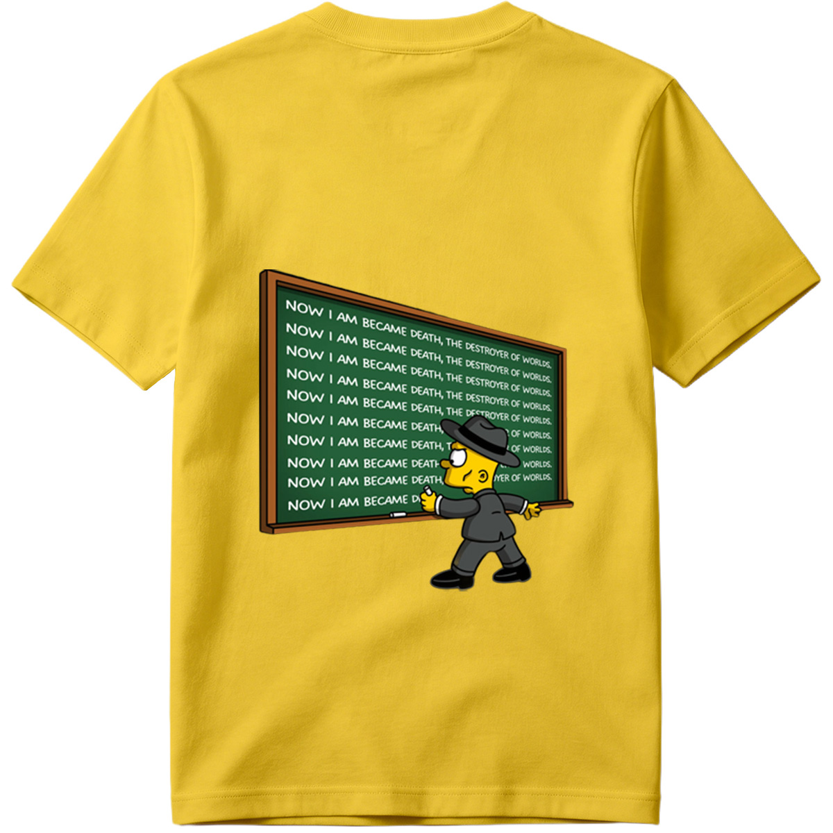 Simpsons Character Writes 