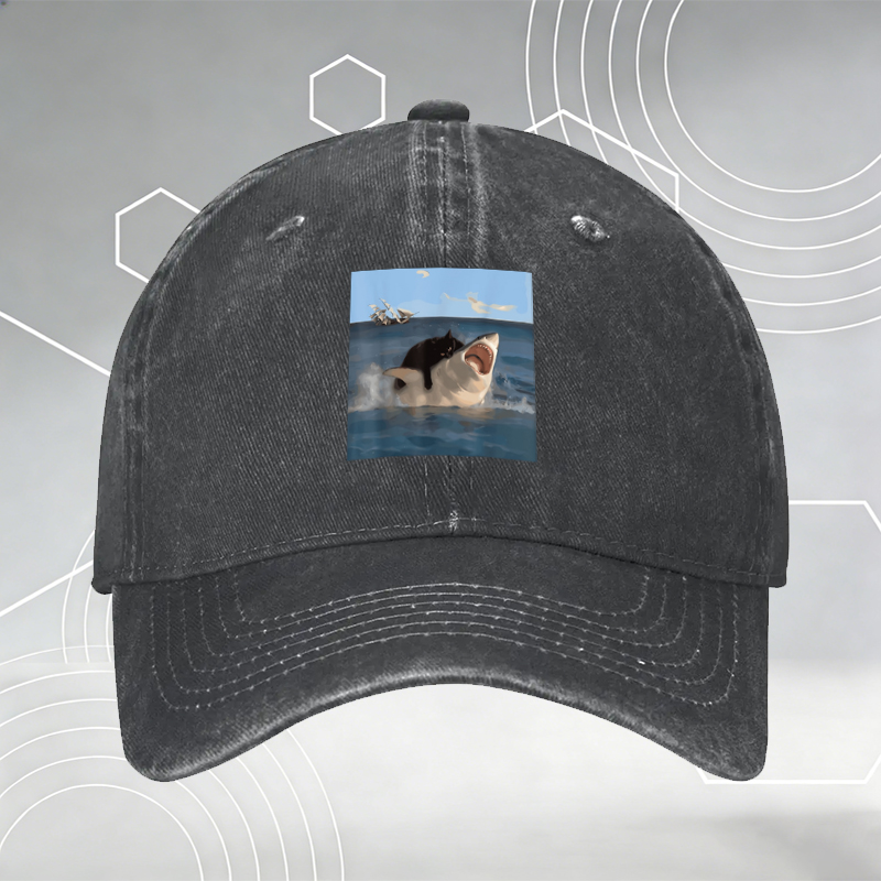 New Baseball Cap with Blue Bandana Print Pattern and White Floral Design, Unisex Adjustable Hat for Outdoor Activities, Casual Streetwear, Perfect for Youth and Adults