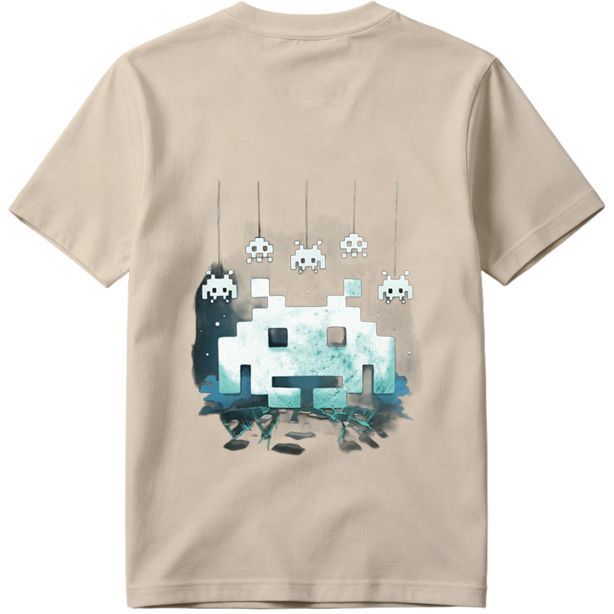 Space Invaders: Classic Aliens in Pixel Art - Tee