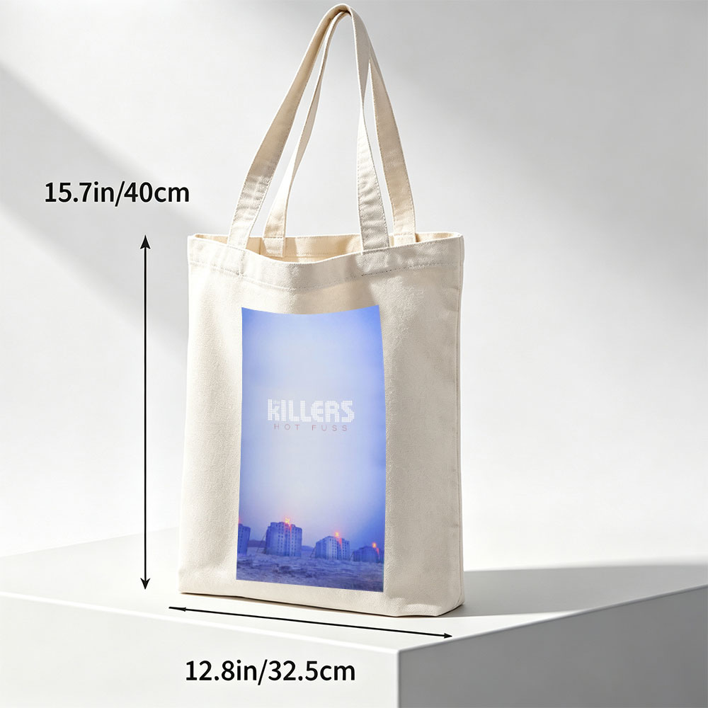 The Killers Desert Buildings Under Twilight Sky - Canvas tote bags