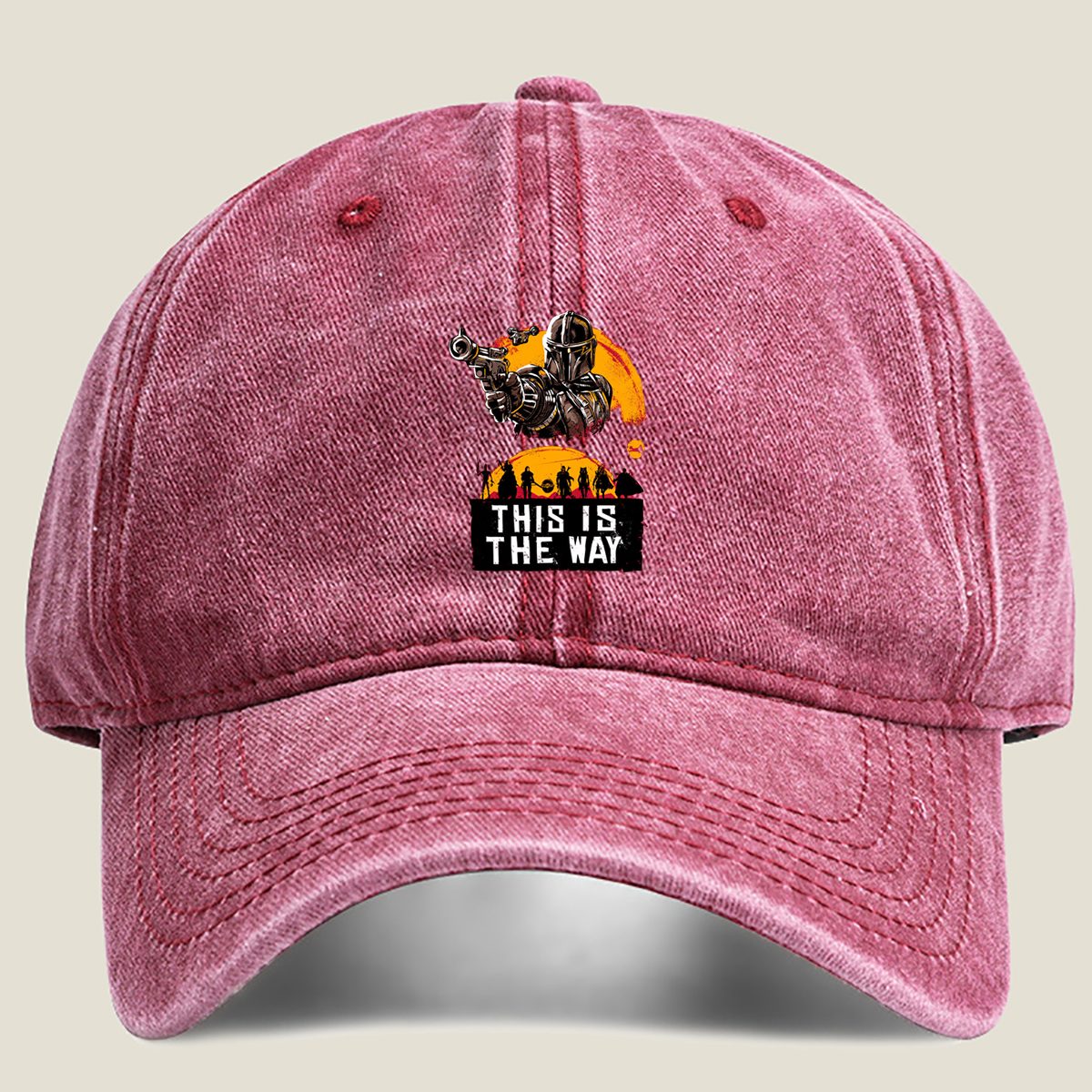 The Mandalorian: This Is The Way - Washed Denim - Baseball Cap