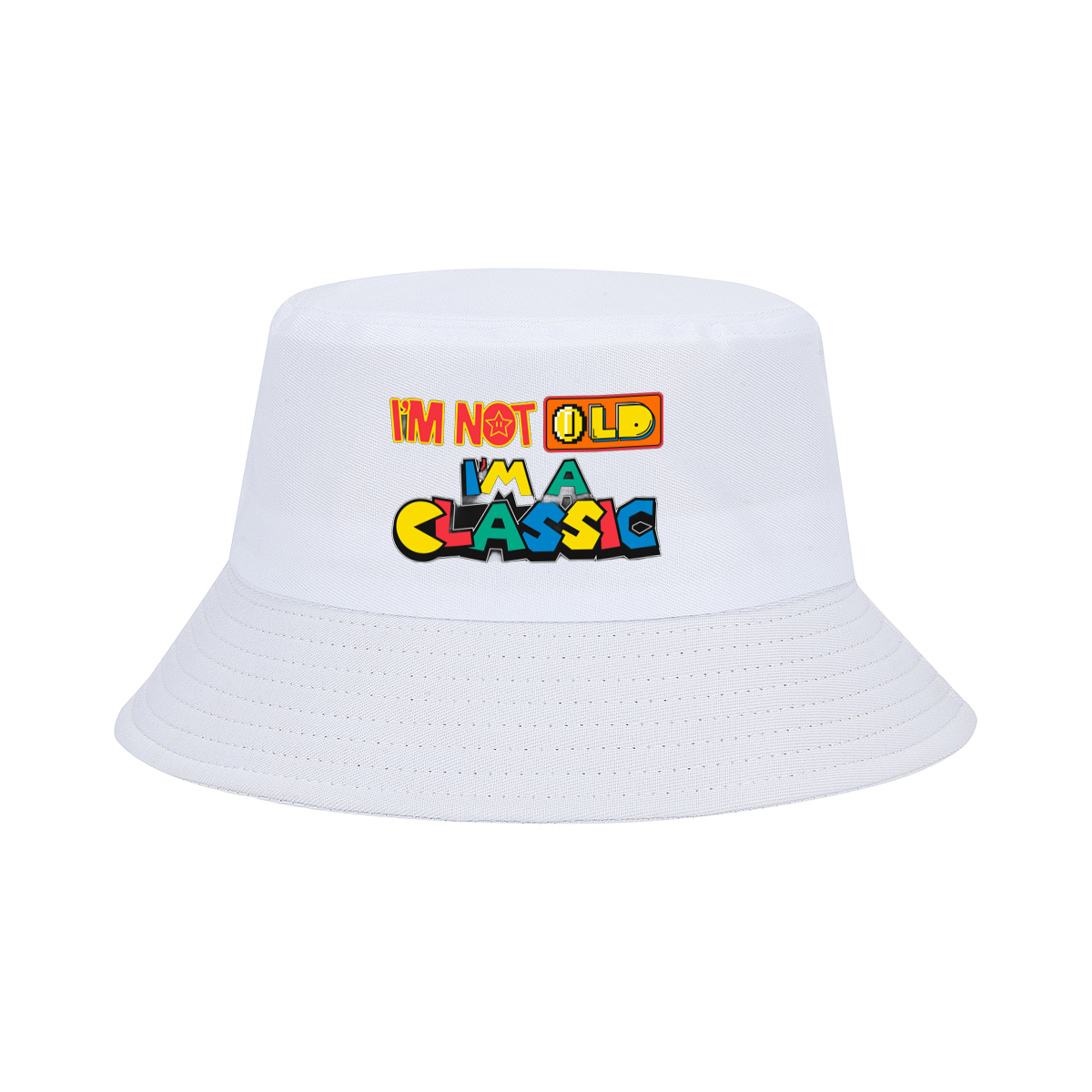 I'm Not Old, I'm a Classic - Retro Gaming Style Design - Fisherman's Hat