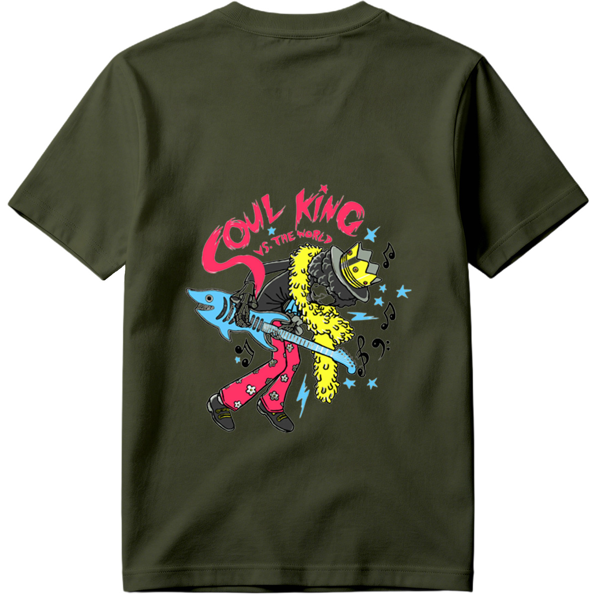 Soul King vs. The World: Electric Guitar Showdown - Tee