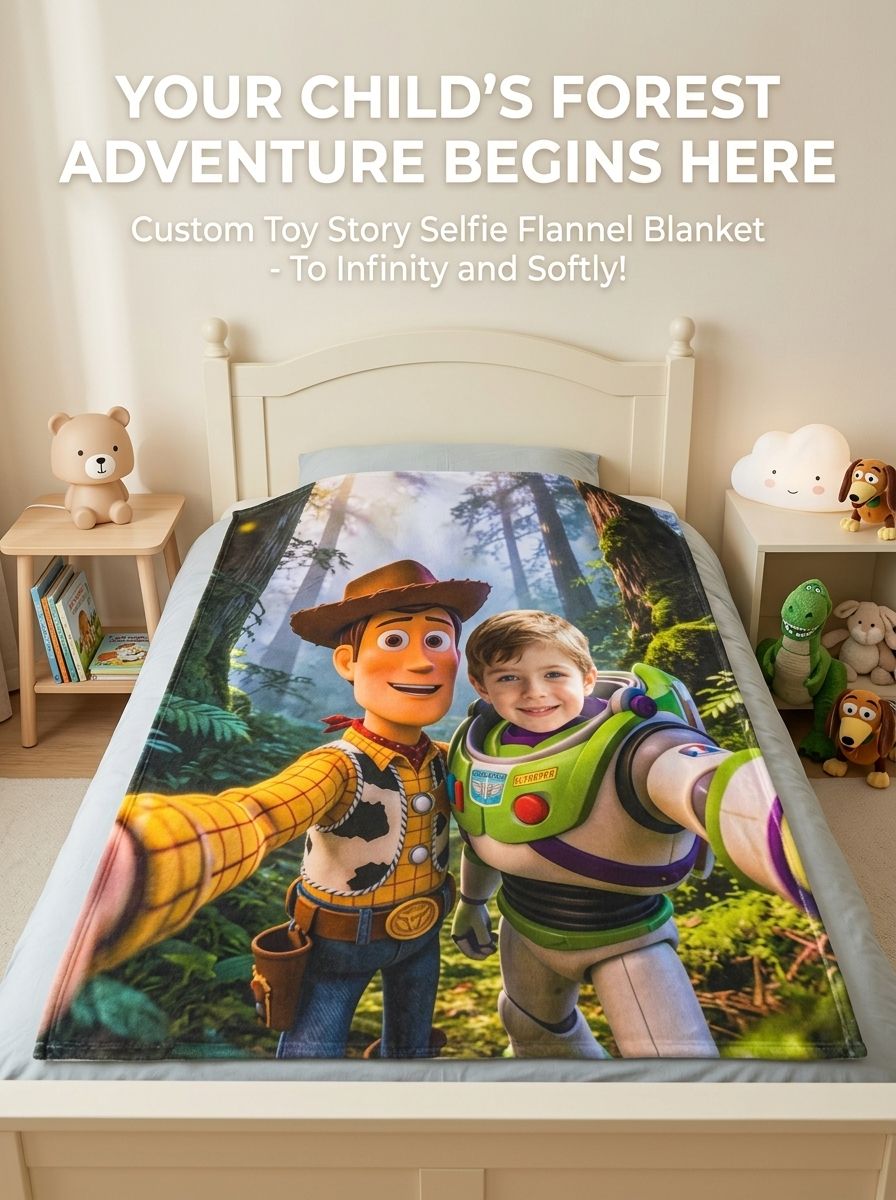 Personalized Custom Face Photo Flannel Blanket, Ultra Soft Cartoon Hero Bed Throw for Kids, Ideal Cozy Gift