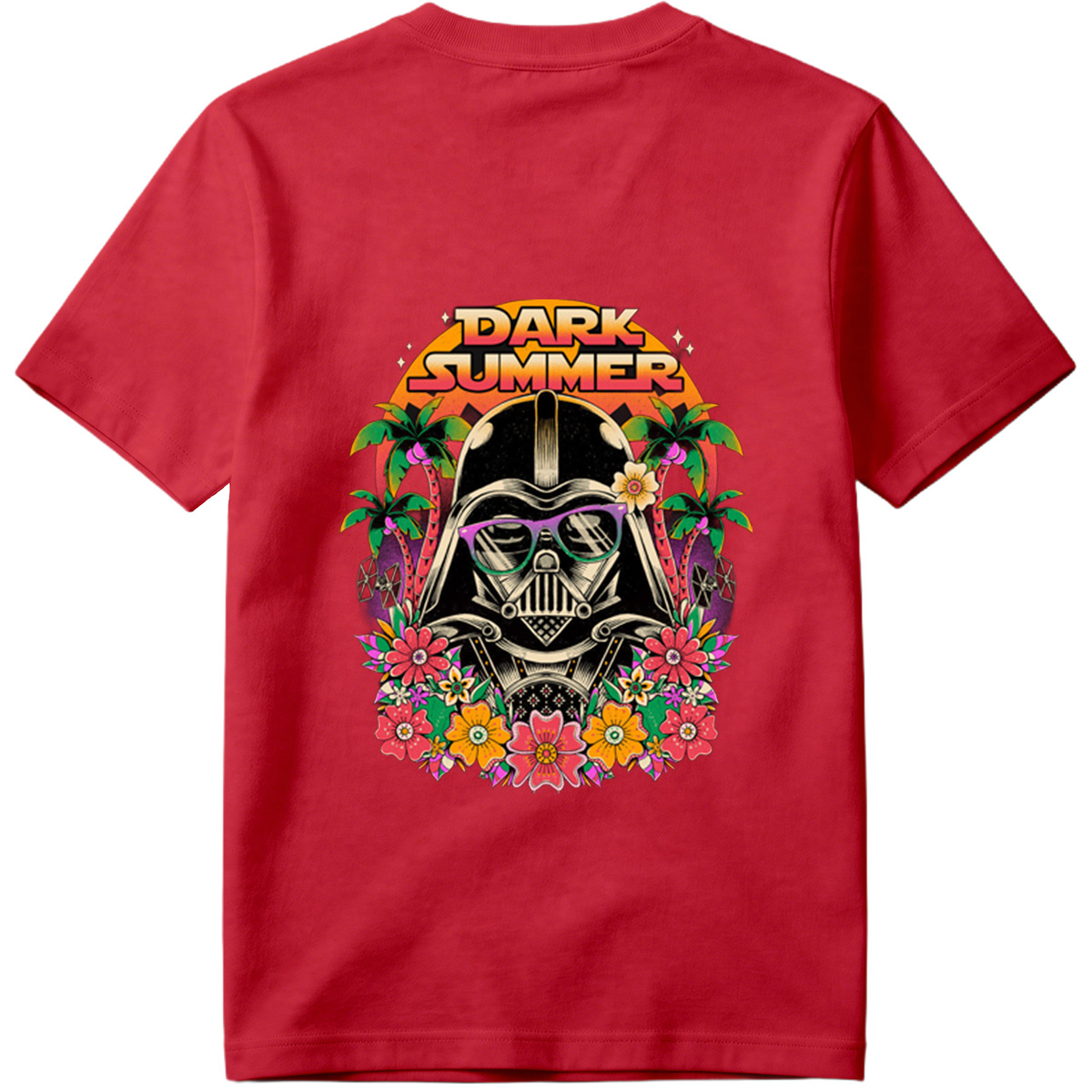 Dark Summer: Darth Vader in Tropical Paradise - Tee