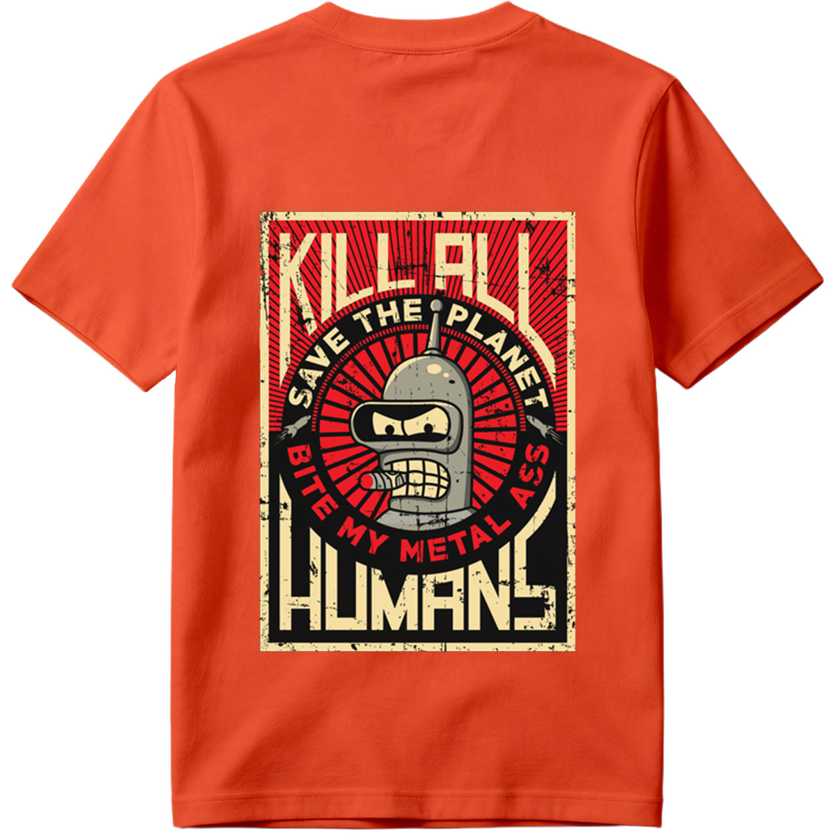 Futurama - Bender: Kill All Humans - Tee