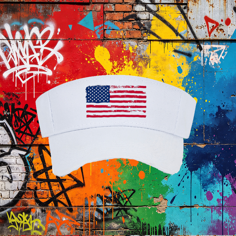 Unisex Classic Mesh Back Cap with American Flag Print Design - Lightweight Breathable Sun Hat for Outdoor Activities, Ideal for Men and Women Seeking Patriotic Style in Summer, Hiking, Fishing, Beach, or Casual Wear