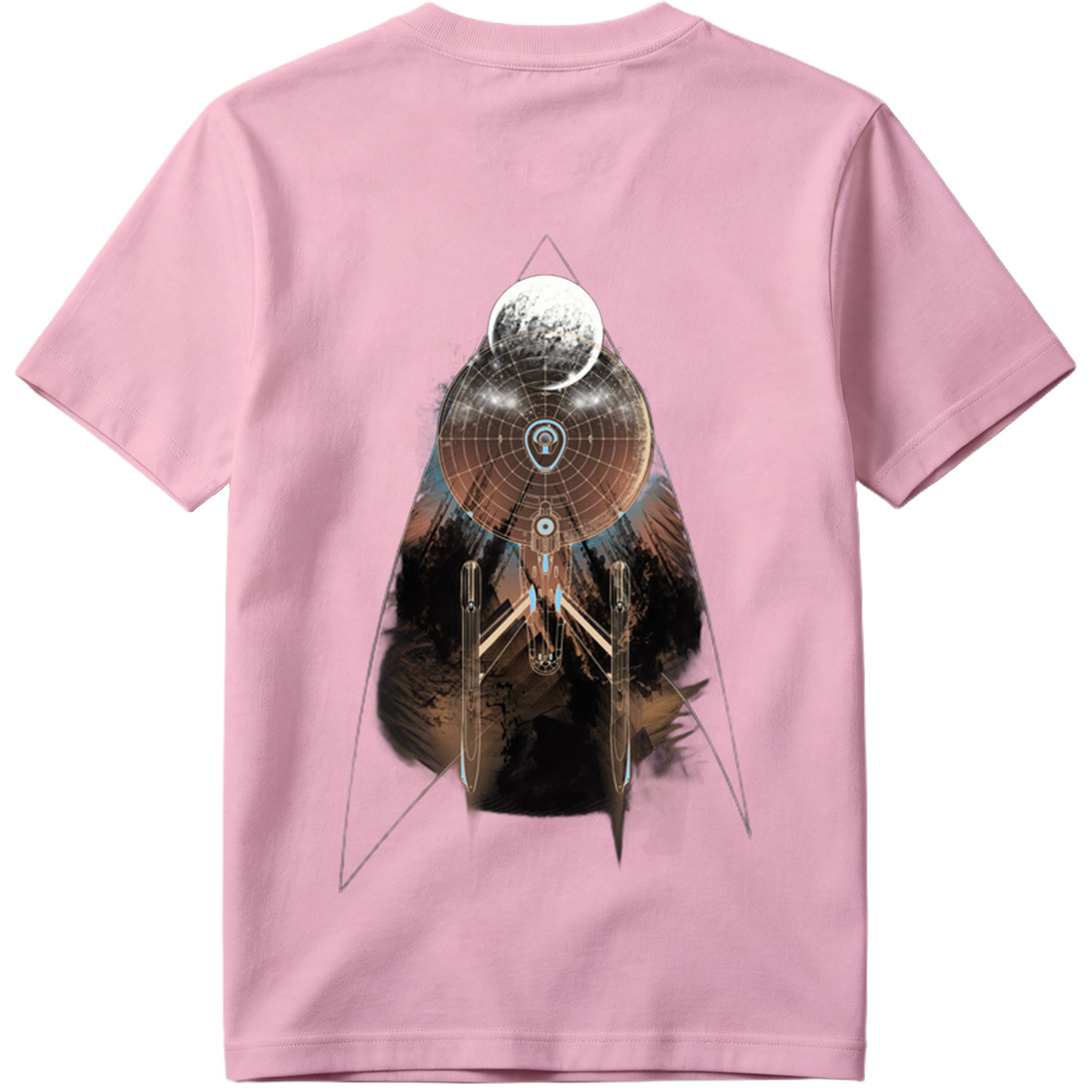 Star Trek: Enterprise and Moon - Tee