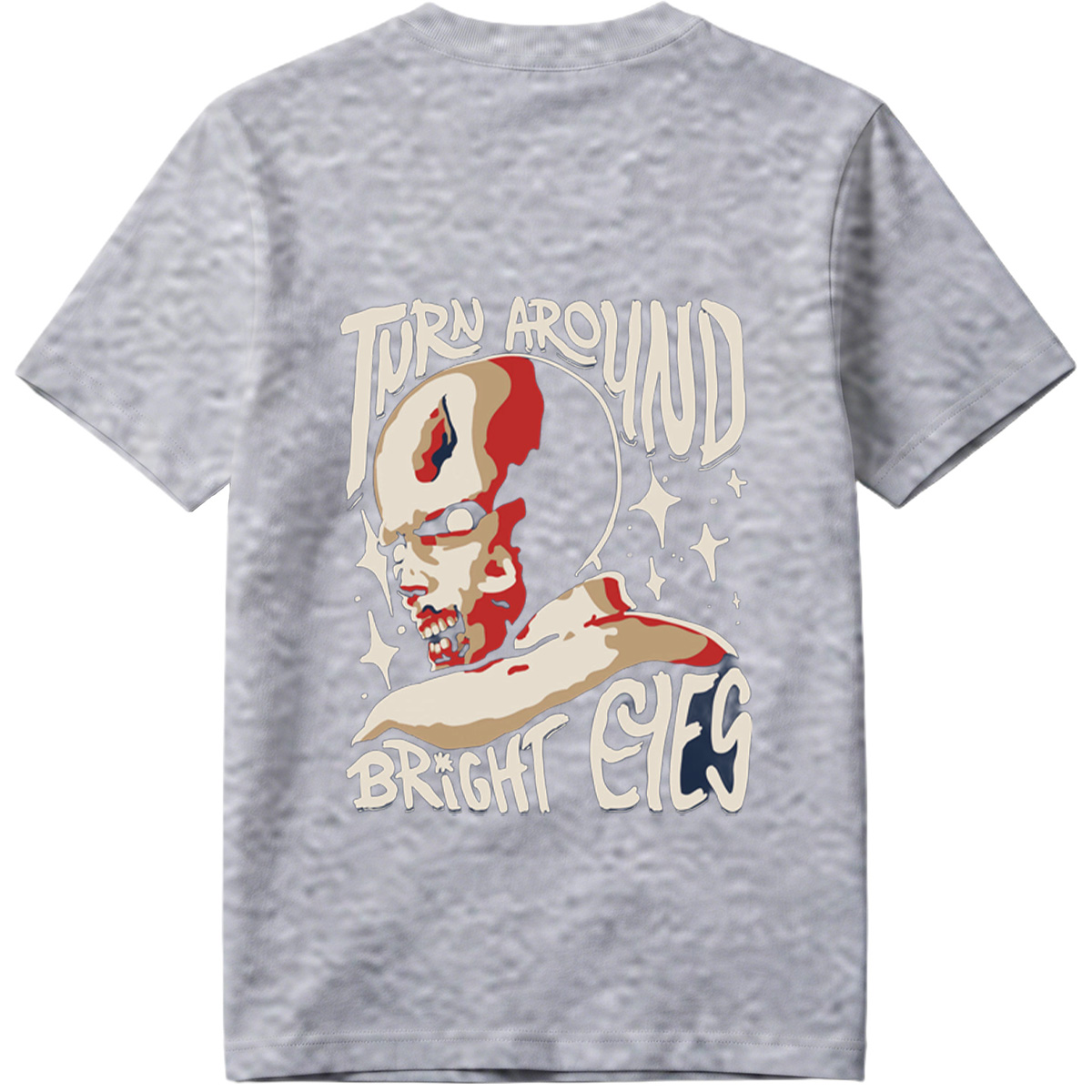 Turn Around Bright Eyes: Skull Character Design - Tee