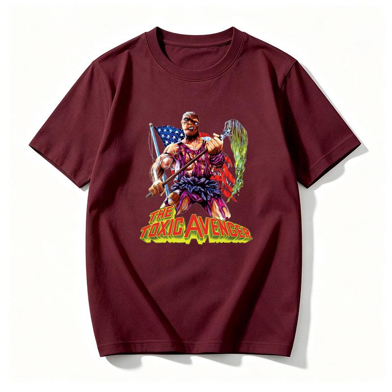 The Toxic Avenger: Mutant Hero with Mop and Flag - Tee