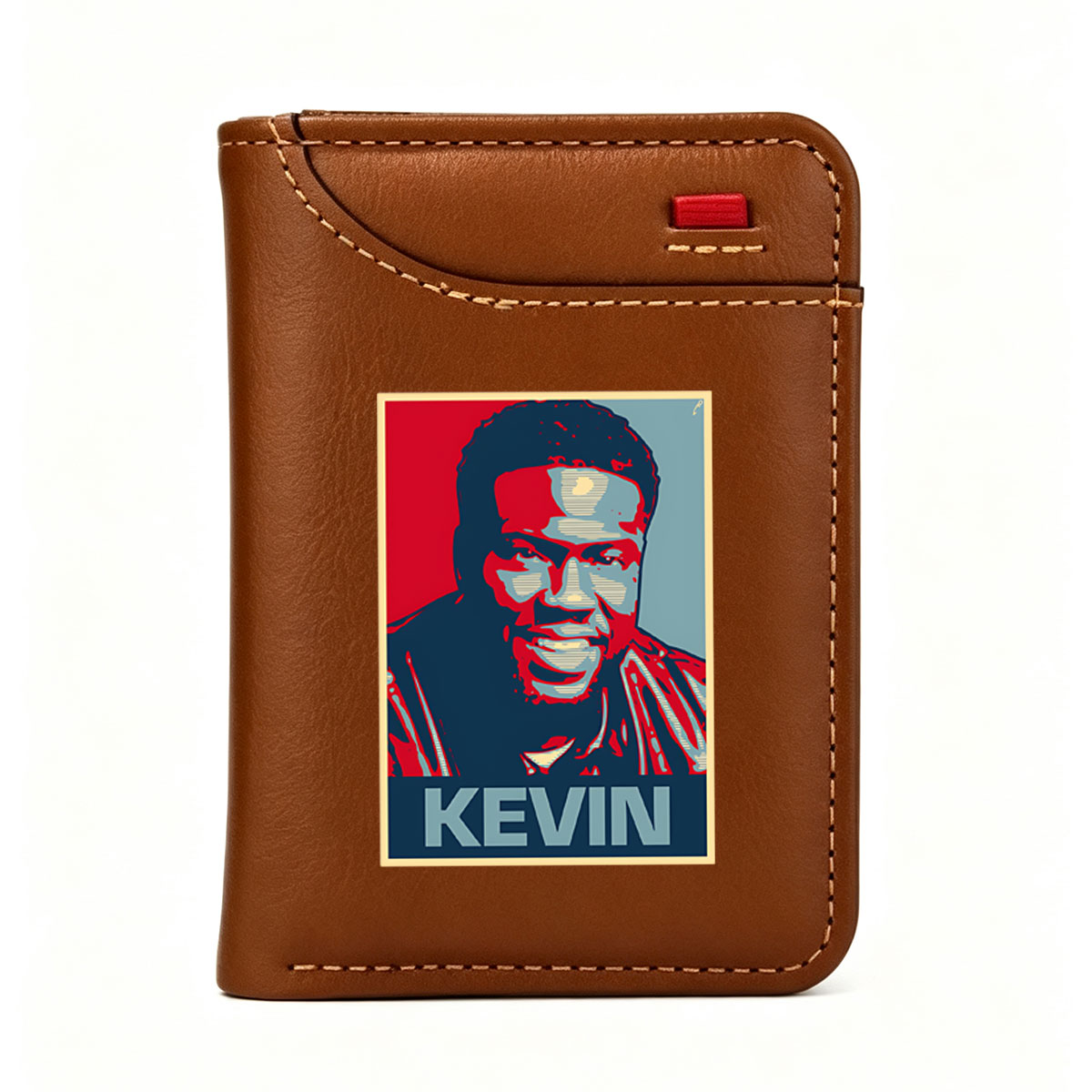 Kevin Durant Portrait in Pop Art Style - Vertical Style Wallet