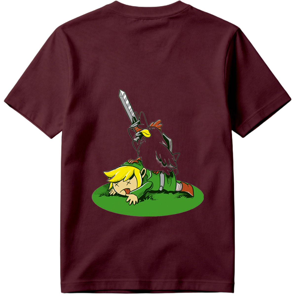 Link and Chicken Warrior - Tee