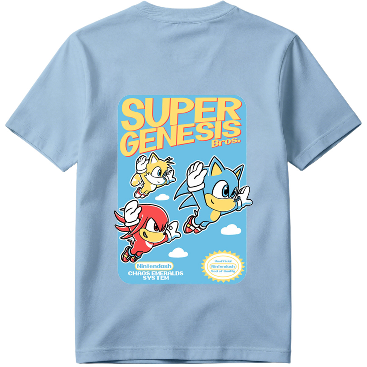Super Genesis Bros. - Sonic, Tails, and Knuckles - Tee