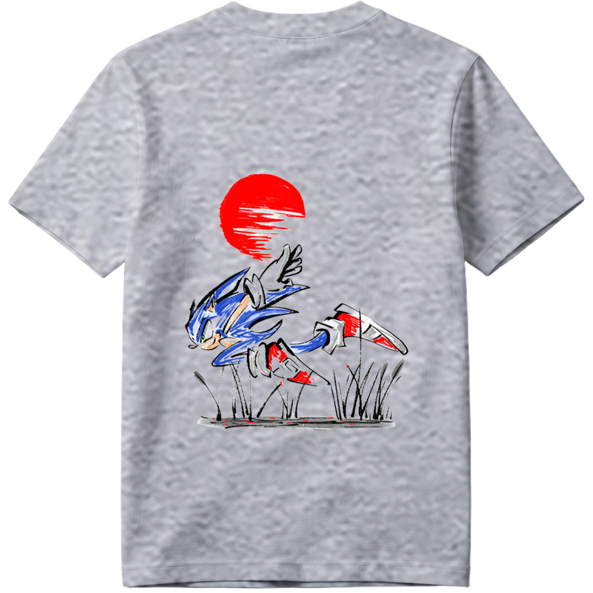 Sonic the Hedgehog Running at Sunset - Tee