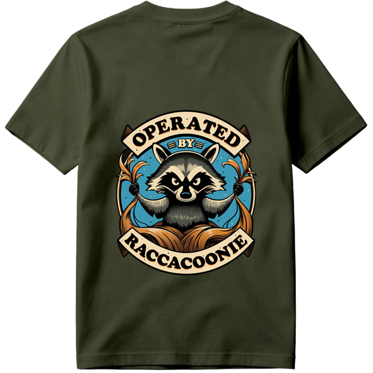 Operated by Raccacoonie - Tee