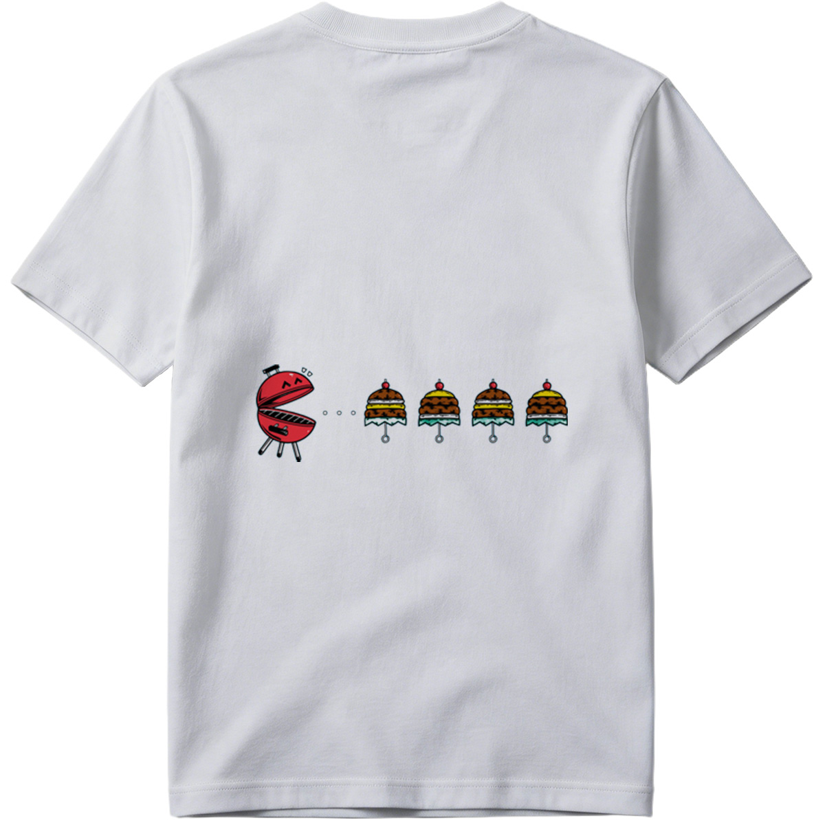 Grill and Cake Characters - Tee