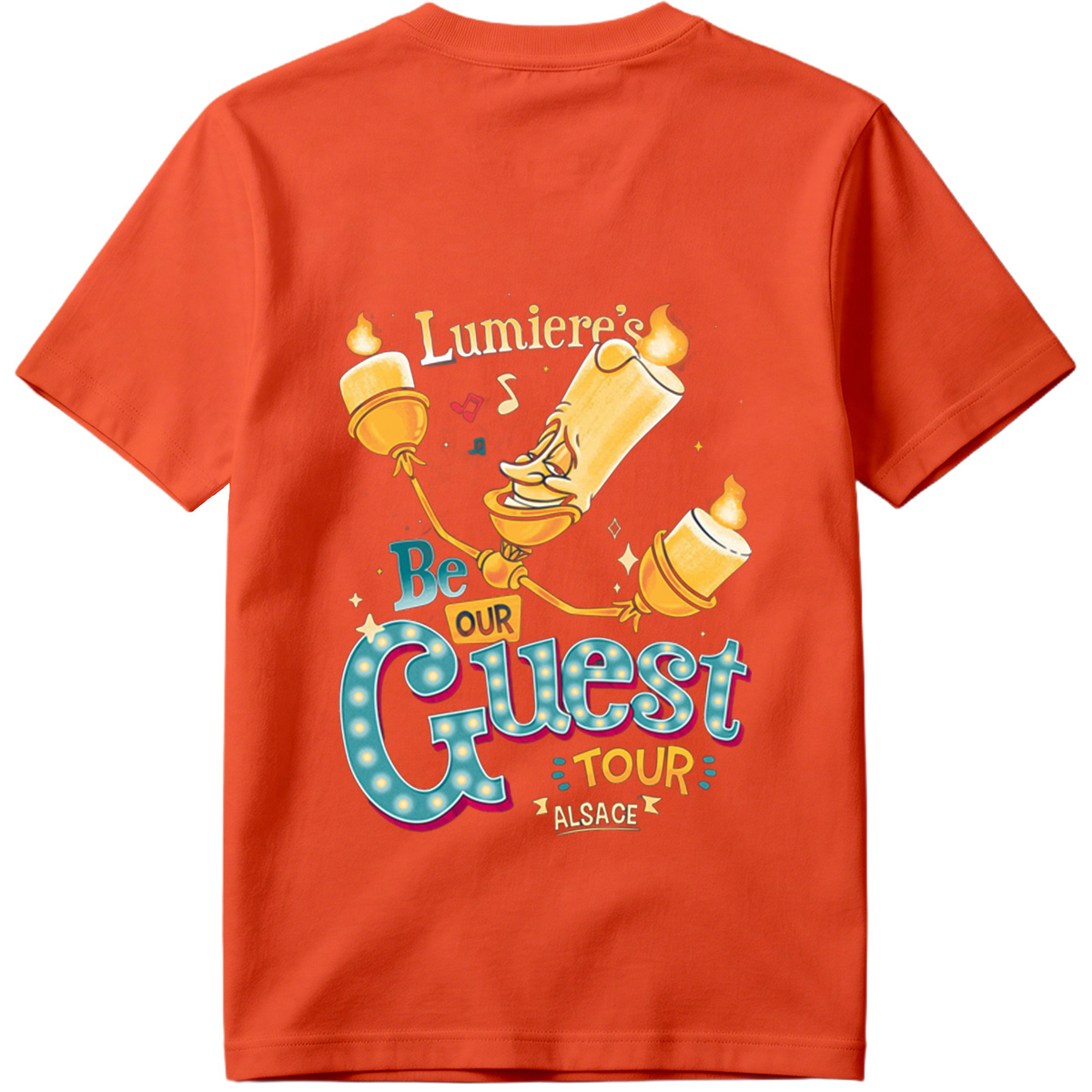 Lumiere's Be Our Guest Tour Alsace - Tee