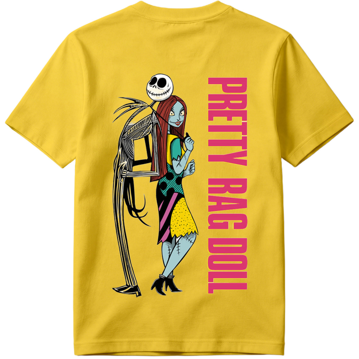 The Nightmare Before Christmas: Jack Skellington and Sally - Pretty Rag Doll - Tee