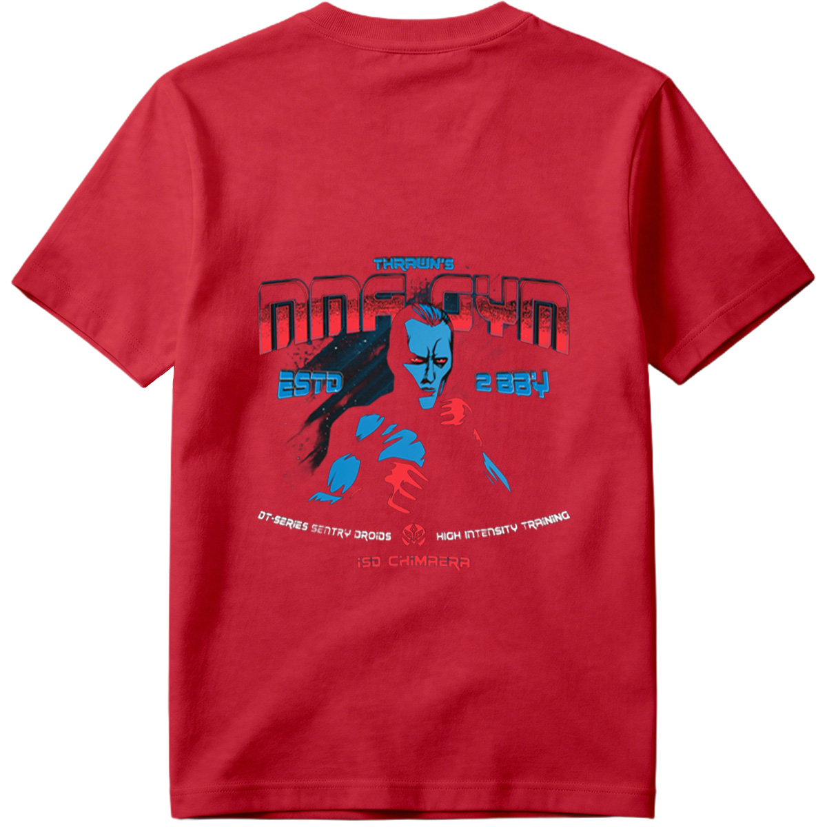 Thrawn's Dark Gym: DT-Series Sentry Droids & ISD Chimera - Tee