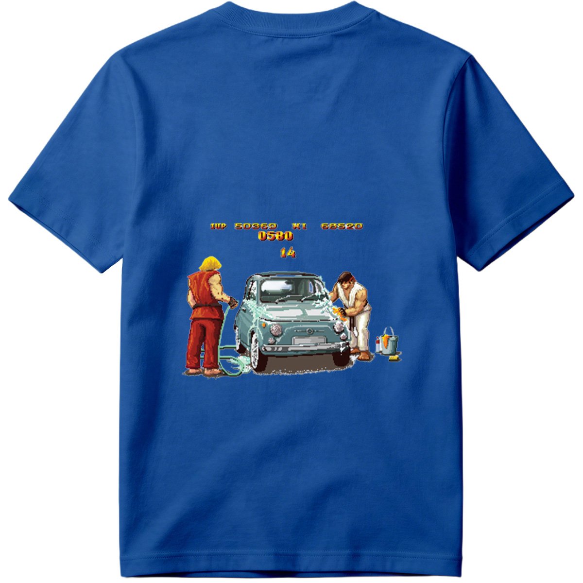 Street Fighter: Ryu and Ken Wash Car - Tee