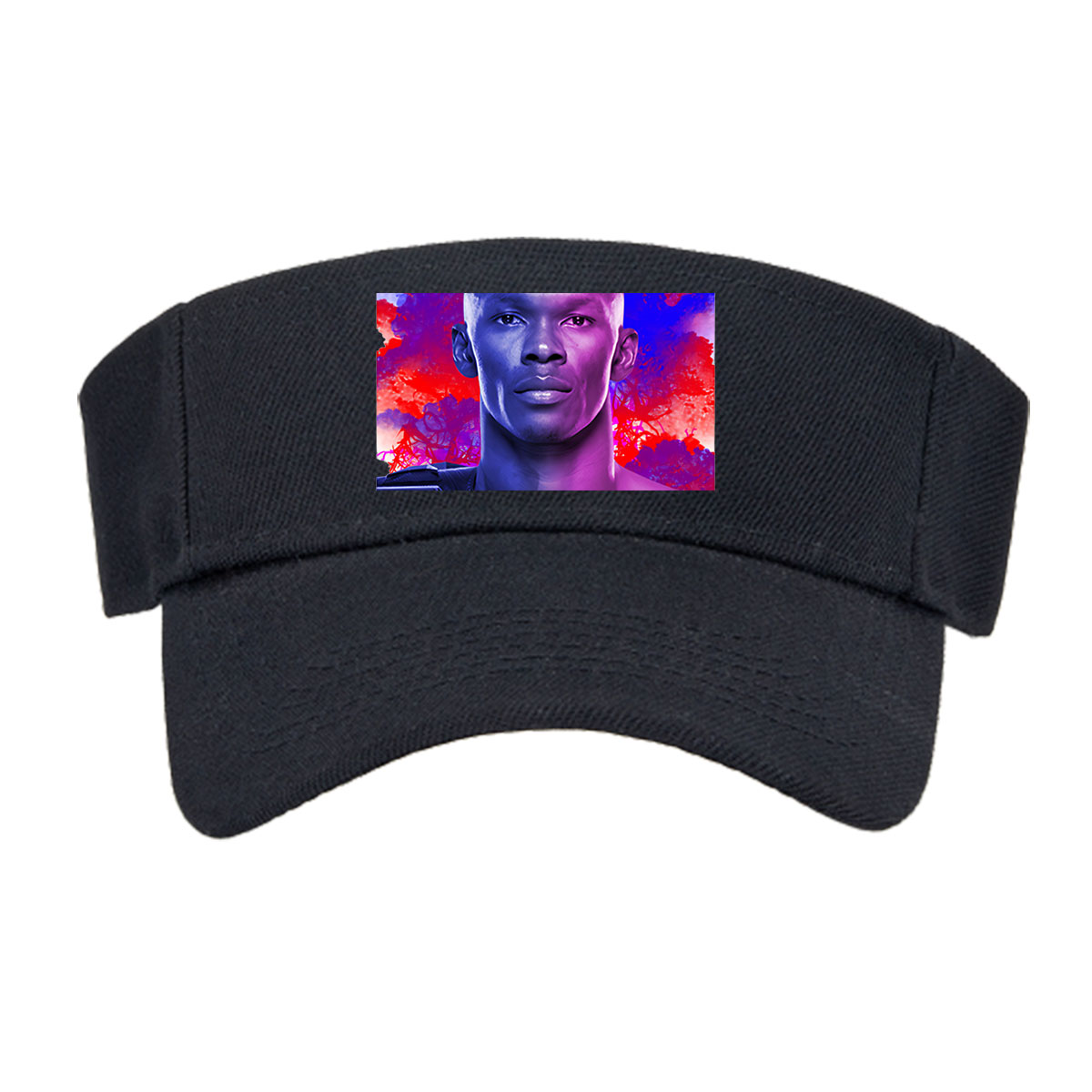 Israel Adesanya Champion UFC Fighter Portrait -  Visor cap