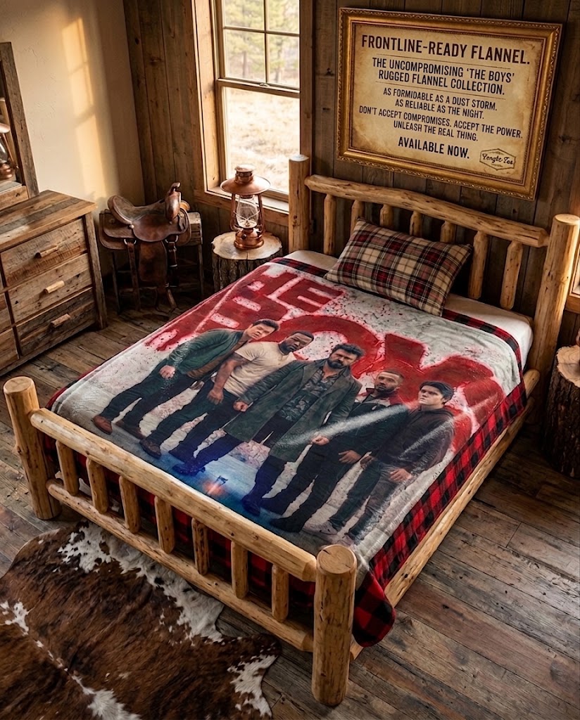 Custom Face Blanket The Boys TV Show Flannel Blanket Perfect for Fans of Superhero Series Ideal for Couch Time or as a Unique Gift or Giveaway