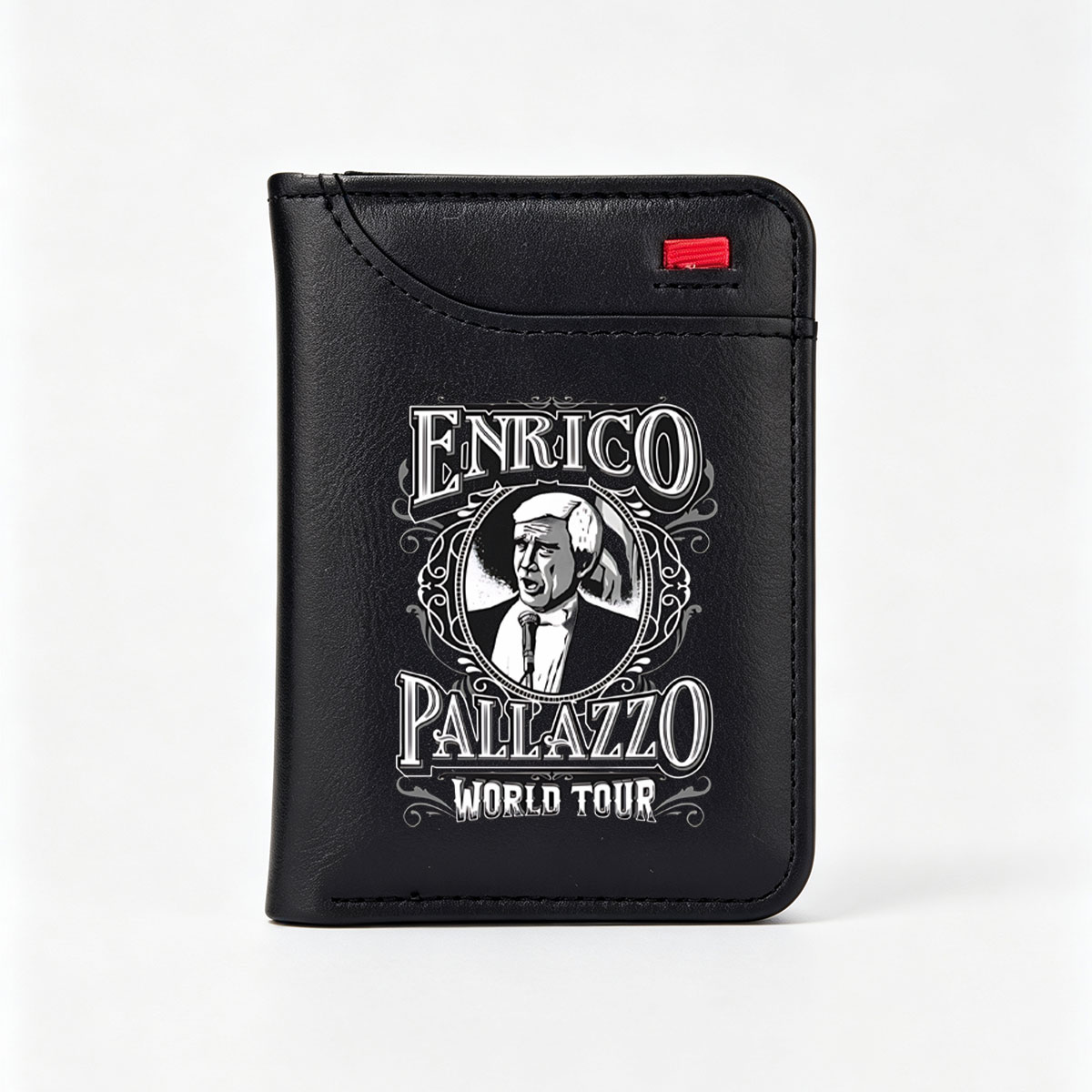 Enrico Pallazzo World Tour: Live Performance by the Legendary Entertainer - Vertical Style Wallet