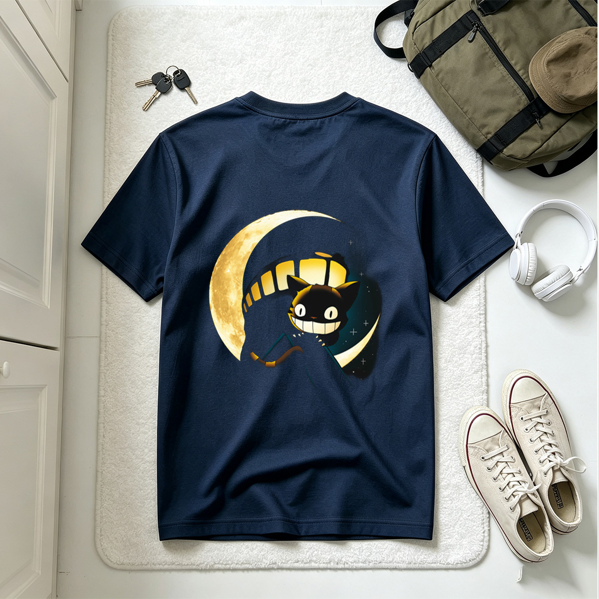 Jiji from Kiki's Delivery Service under the Moon - Tee