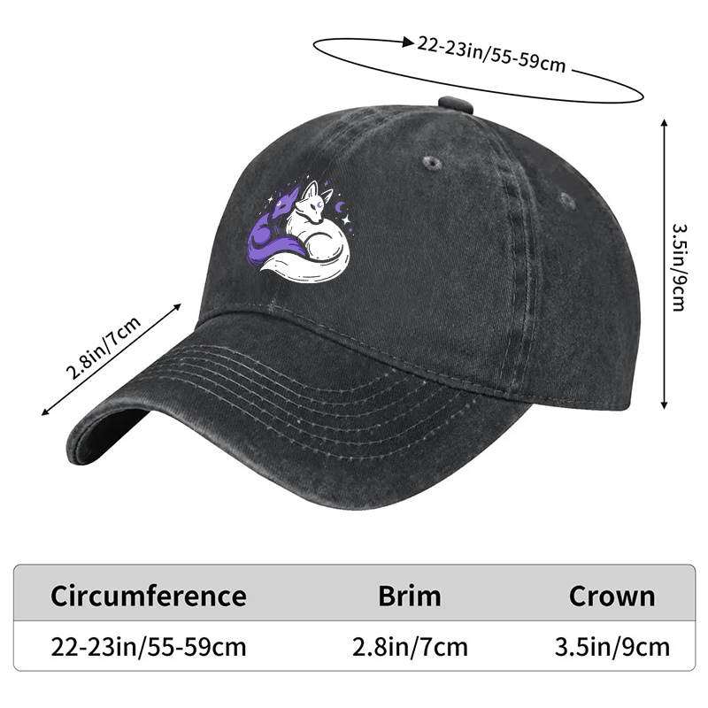 New Baseball Cap with Cute Christmas Cow Print 