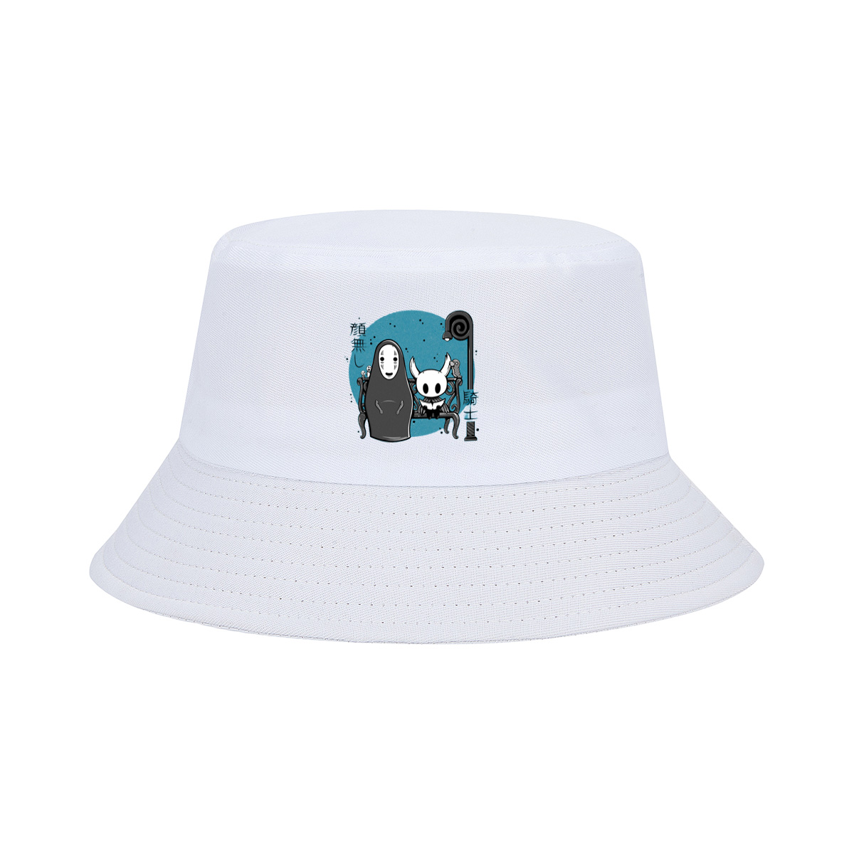 No Face and Hollow Knight - Fisherman's Hat