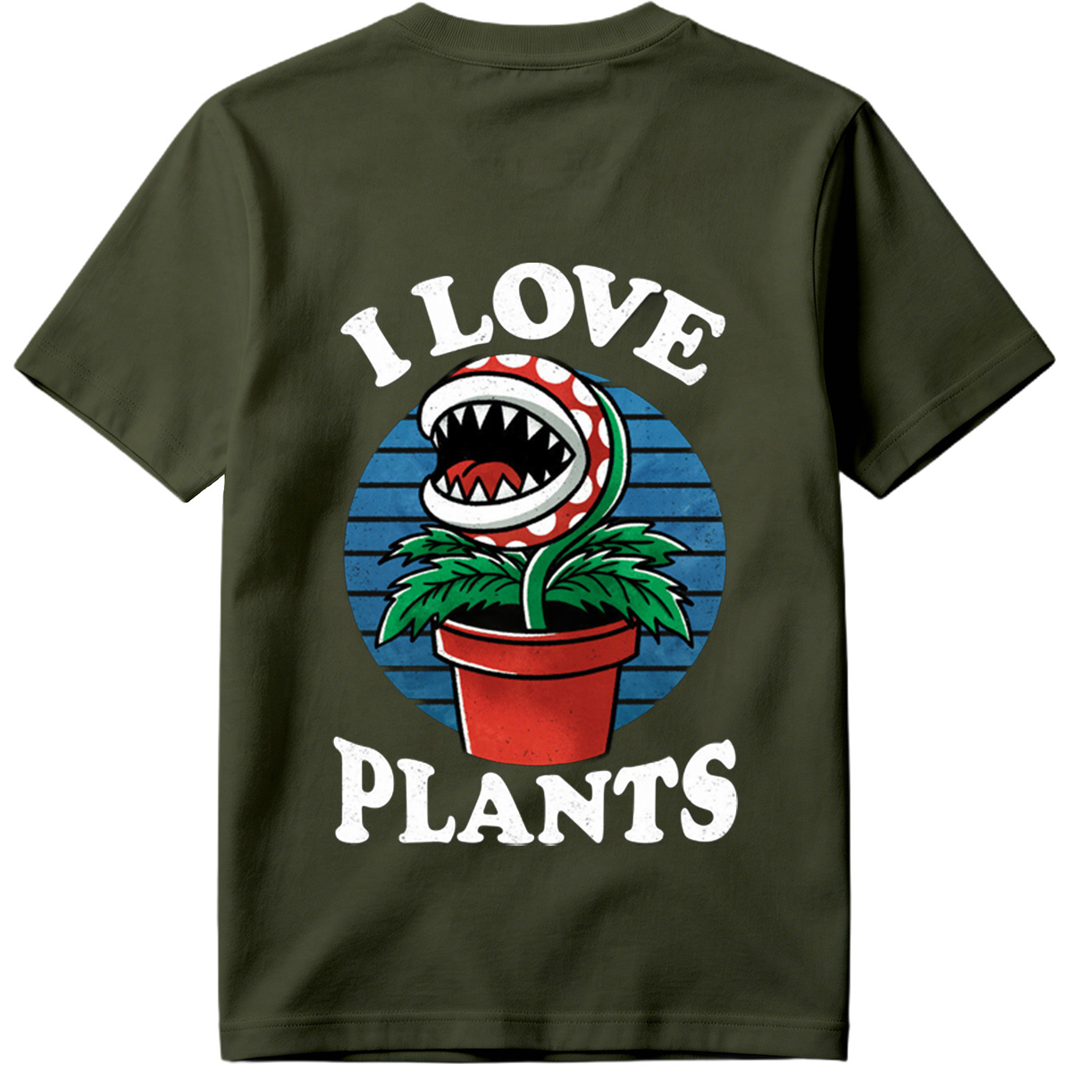 I Love Plants - Piranha Plant - Tee