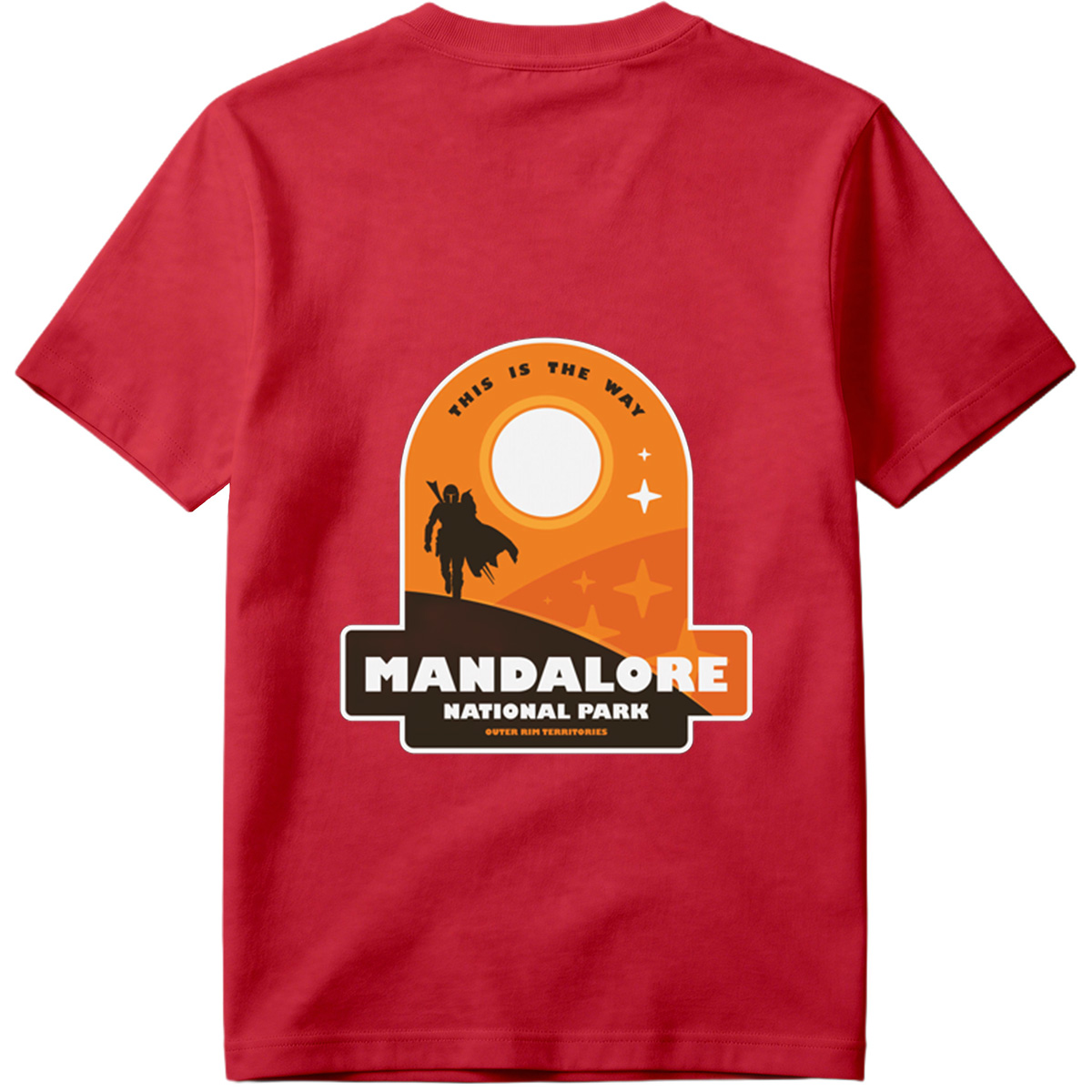Mandalore National Park: The Mandalorian Walks the Way - Tee