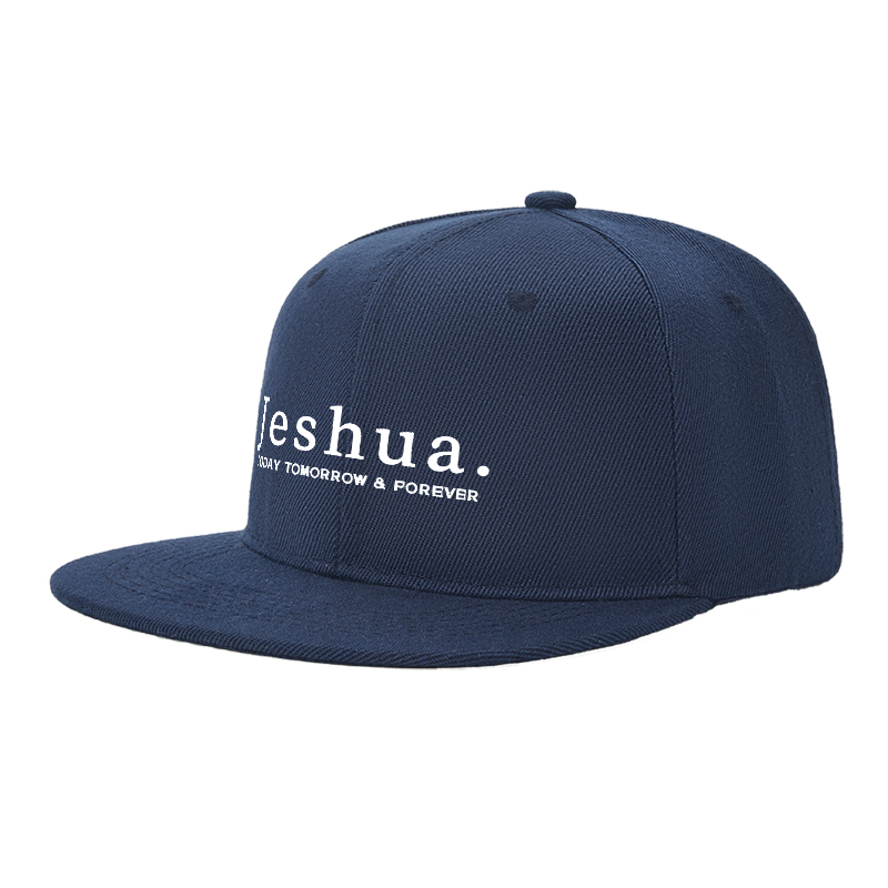 Flat Brim Baseball Cap Joshua Today Tomorrow & Forever Streetwear Underground Skate Style for Basketball Court Skate Park Urban Lifestyle Fit for Skaters Rappers Streetwear Enthusiasts