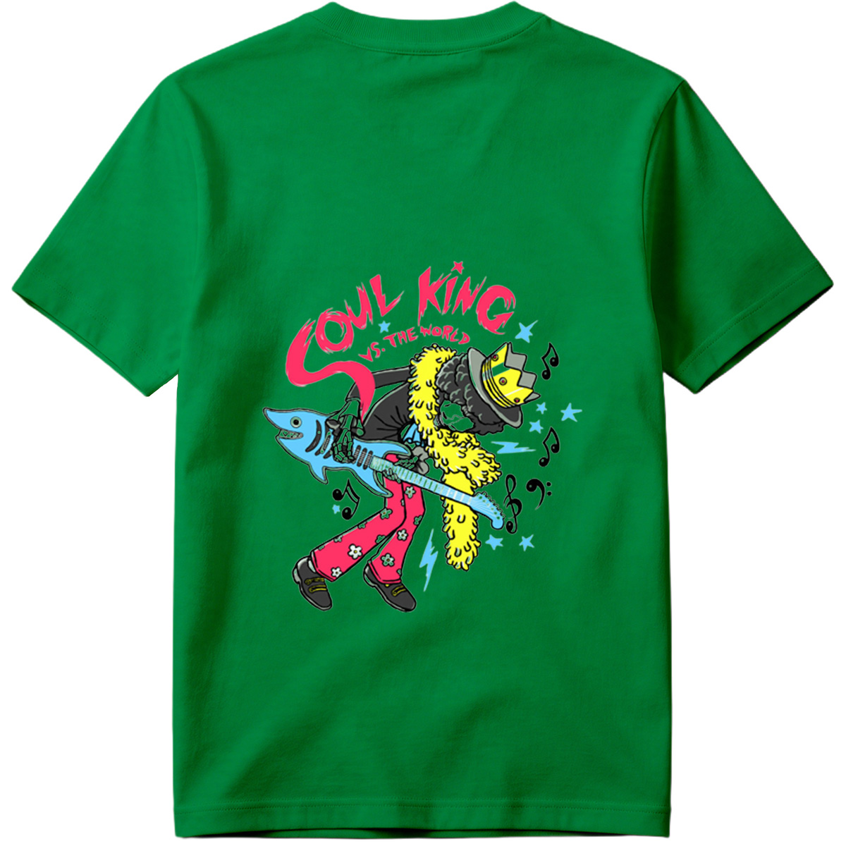 Soul King vs. The World: Electric Guitar Showdown - Tee
