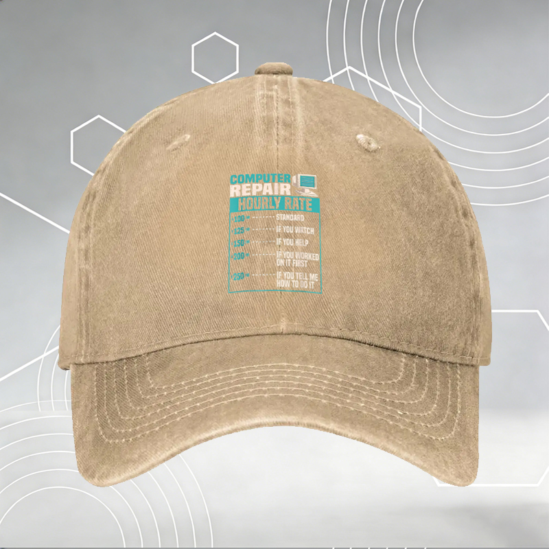 New Baseball Cap with Earth Rotation Print 