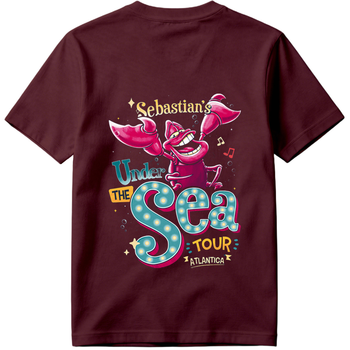 Sebastian's Under the Sea Tour Atlantica - Tee