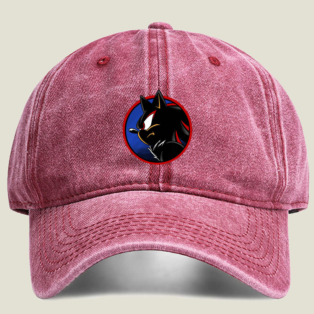 Sonic the Hedgehog - Shadow the Hedgehog - Washed Denim - Baseball Cap