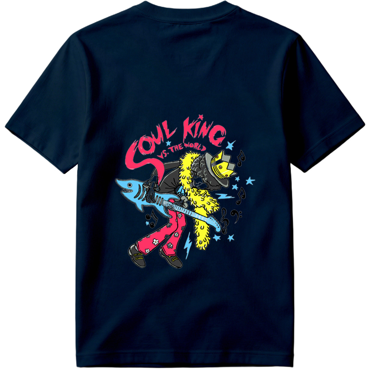 Soul King vs. The World: Electric Guitar Showdown - Tee