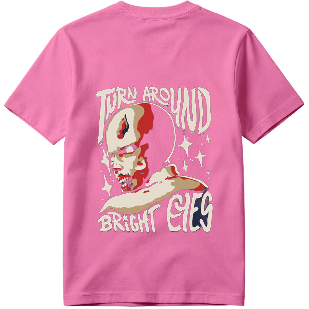 Turn Around Bright Eyes: Skull Character Design - Tee