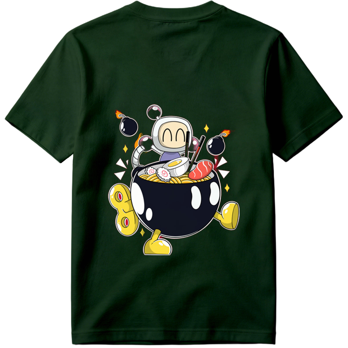 Bomberman and Ramen Bowl Adventure - Tee